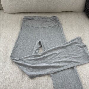 PTula Gray Flare Yoga Pants